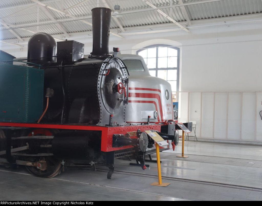 RENFE No. 030-0233 0-6-0T & RENFE 350.003 Virgin of Begoña 